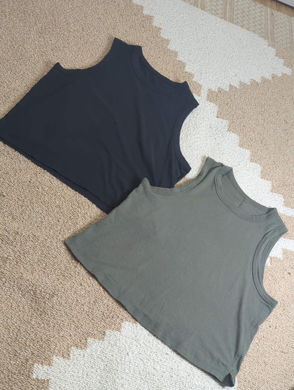 Lululemon 🍋 Cotton Tank Pack of Two 👯‍♂️